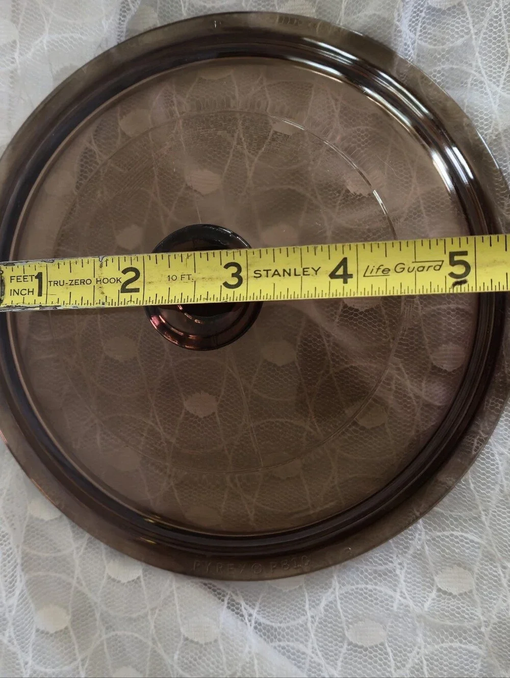 Vintage Vision Corning Ware Cookware Amber 6” 0.5L Glass Pot Saucepan W/ Lid